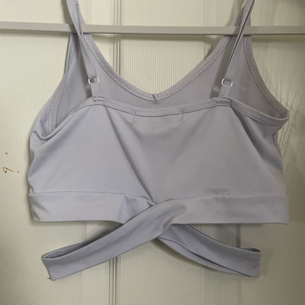 Pretty tiny tops white cropped tank top